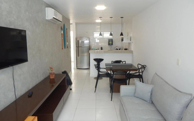 Mandai - Apartamento vista Lateral para o mar com piscina