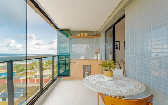SM01 Moderno Apartamento a 350m do Mar