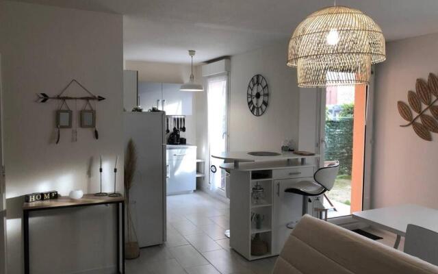 Appartement cosy avec jardin à Blagnac.