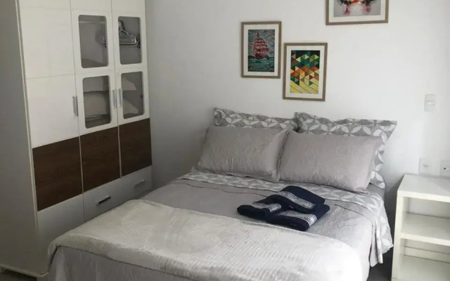 Flat no centro a 250 metros da praia