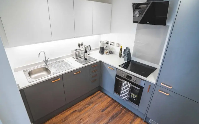 Staycay Modern 1-bed Apartments in Sheffield City Centre