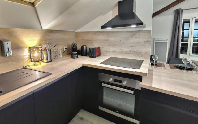 Superbe, T2 élégant, Neuf, Parking