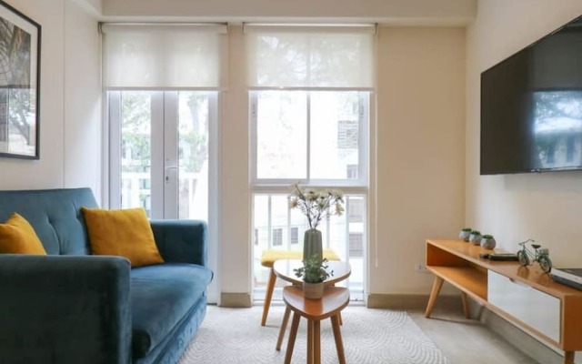 w Contemporary 1BR Near Central Restaurante