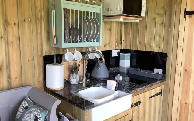 The Shepherds Hut at Hafoty Boeth
