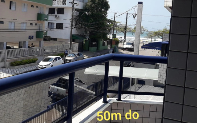 Sirlei Ubatuba - Ap 12-2, 50m do mar com sacada gourmet