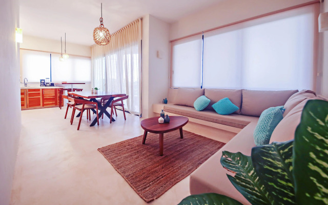 Casa Astral Eco Luxury Holbox Island - Sunset and Ocean View with Rooftop Pool (steps from the beach)