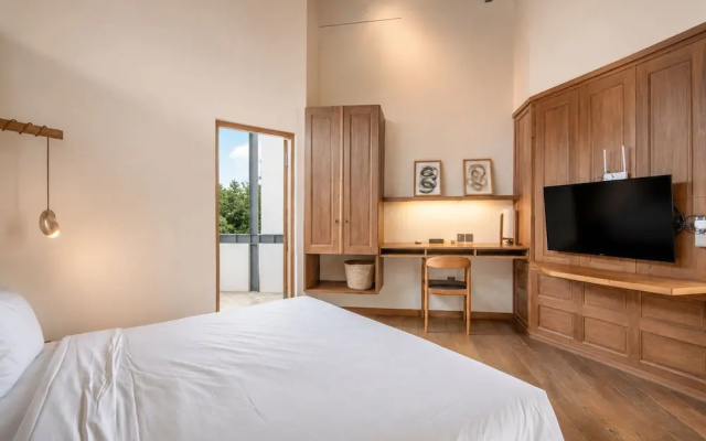 BA Villa 9 1 BR Villa 800m to Echo bea Elegant 1-br Villa With Pool 800m to Echo Beach – Guest Rooms – Pererenan