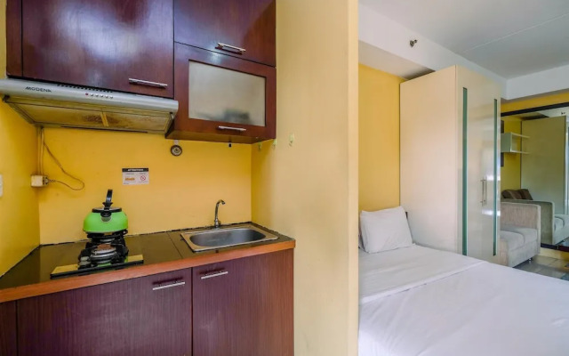Cozy And Homey Studio Apartment At Metropark Condominium Jababeka