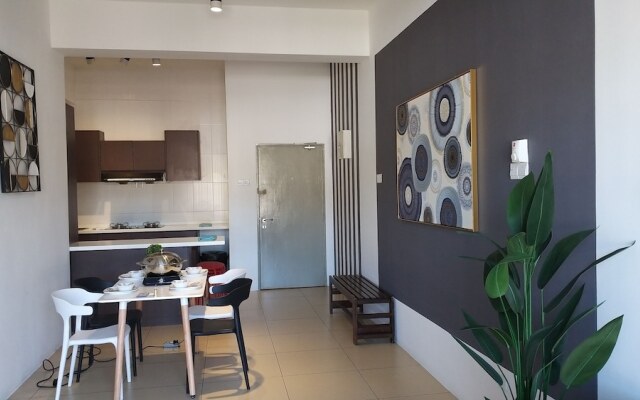 Misty Wonderland Next to Night Market