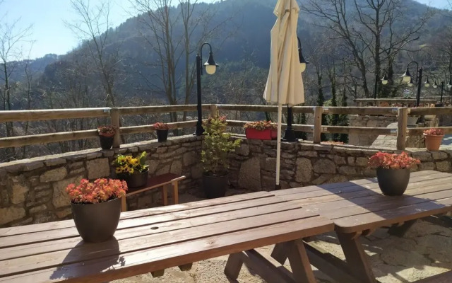 Appealing holiday home in Ogassa with patio