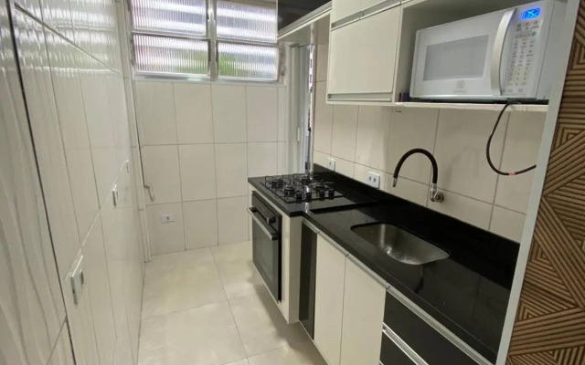 Apartamento na praia de Santos