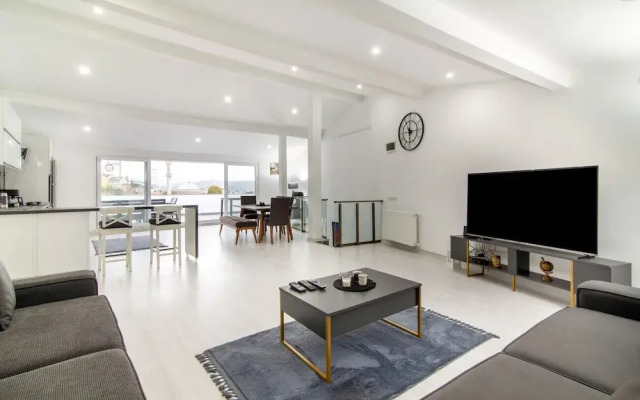 Sleek House With a Lovely Terrace in Besiktas
