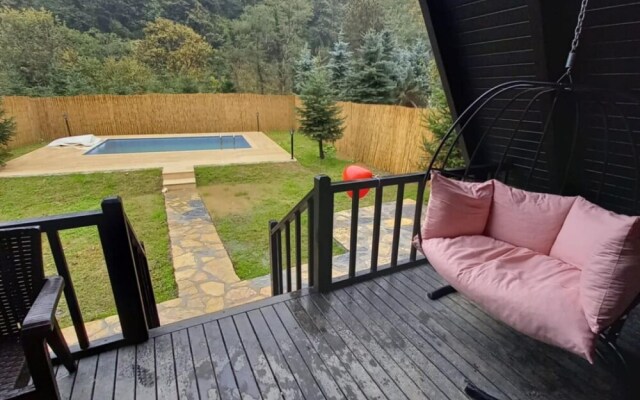 Cozy Bungalow With Private Pool Surrounded by Nature in Sapanca