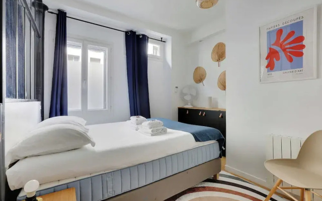Spacious Apartment - 4br/10p Near Montmartre