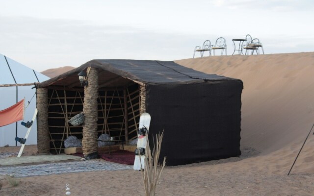 Family desert camp