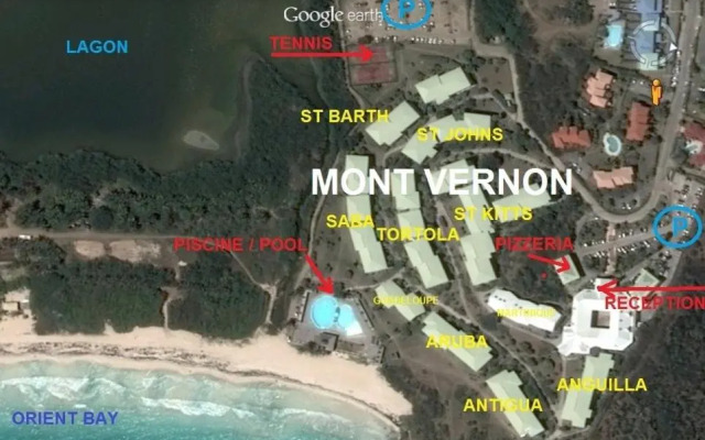 Studio 03 vue mer Orient Bay