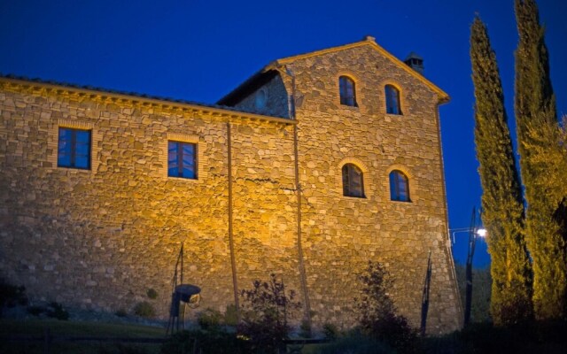 Typical Stone House Looking Banfi Wineries