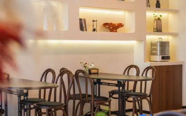 Senli Forest Wenquan Hot Spring Pool Vacation Apartment – Restaurant – Huzhou