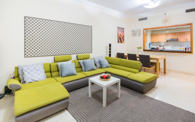 Nice JBR Beach Apartment with Dream Sea View