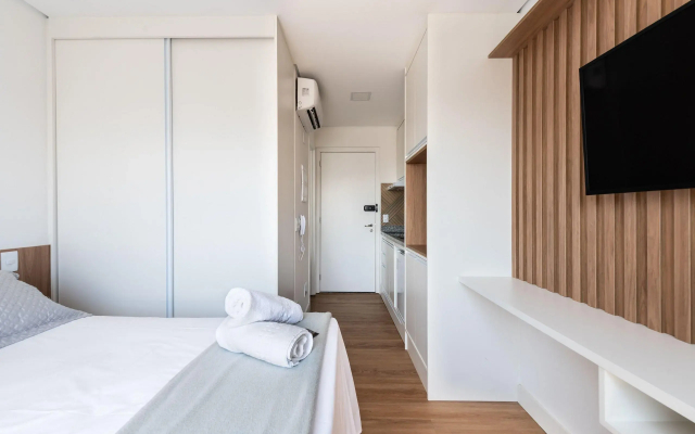 EA19 Studio sofisticado na Bela Vista - Hotel in São Paulo - Photo 4