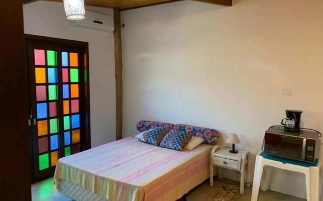 Apartamento com cachoeira no quintal