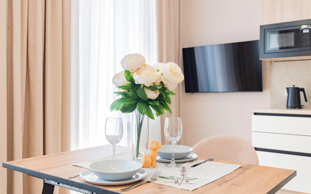 Апартаменты Петровские на улице Марины Цветаевой 36