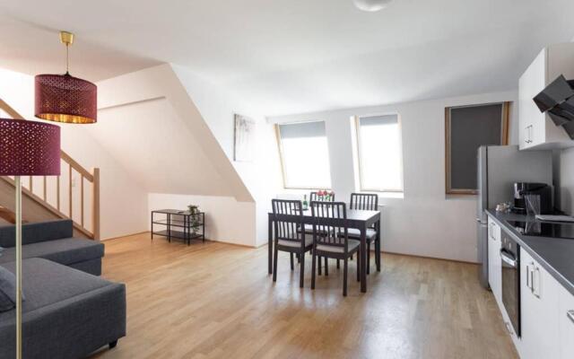 Penthouse bei Schönbrunn mit Dachterasse! N44