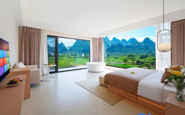 Yusu Lingfeng Homestay (Yangshuo Yulong River Jinlong Parade) – Guest Rooms – Guilin