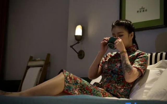 Suzhou Shilu Subway Station Shantang Street Houju Hotel