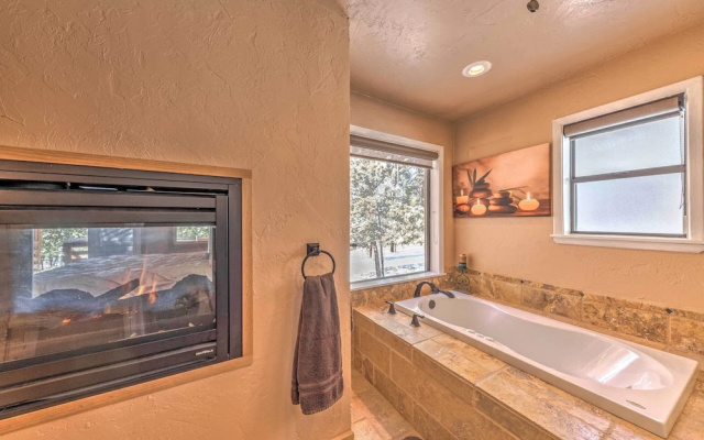 Spacious Ruidoso Home w/ Hot Tub & Fireplaces