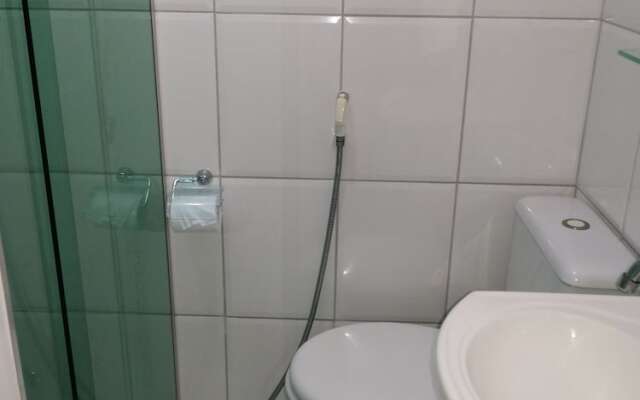 Apartamento em frente a Praia Santos