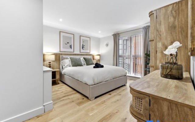 Tranquil 2B Japandi-Inspired Apt 2 min from St. Paul's