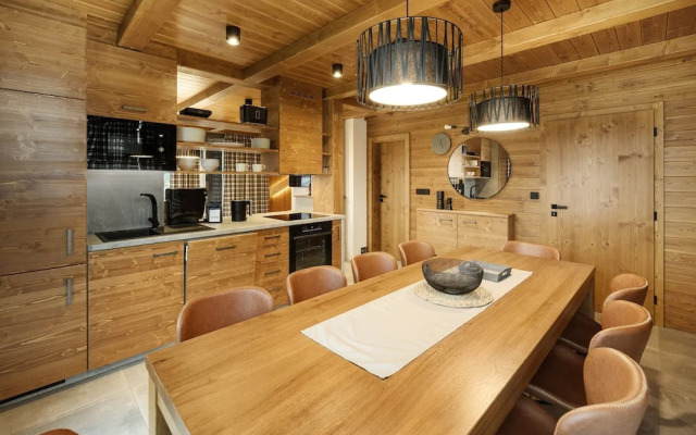 Villa With Fireplace in Cerny Dul