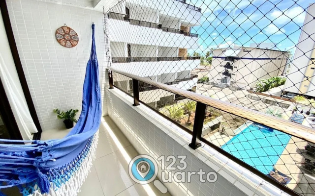 Gold Flat Cabo Branco by 123Quarto Hospedagem