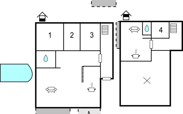 Stunning Home in Blizna Donja With Wifi and 4 Bedrooms