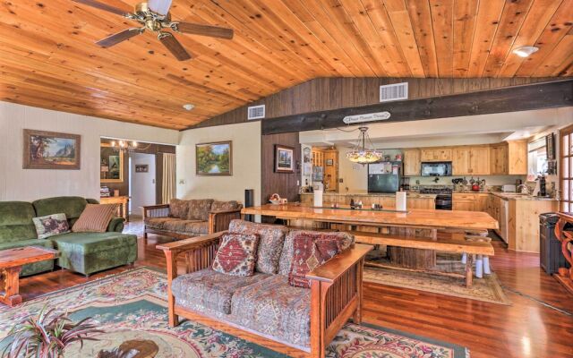 Gorgeous Oakhurst Retreat w/ Swimming Hole!