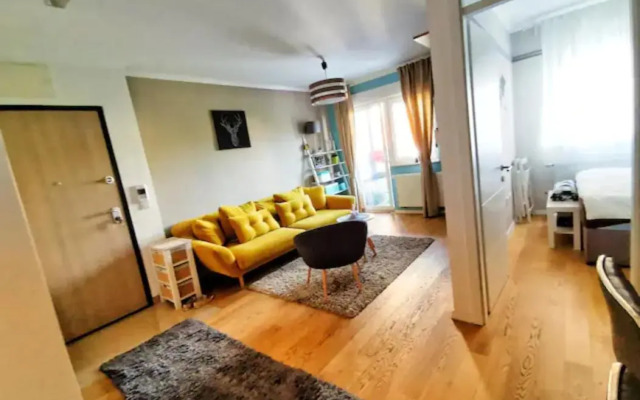 New elegant apartment with free parking and wifi