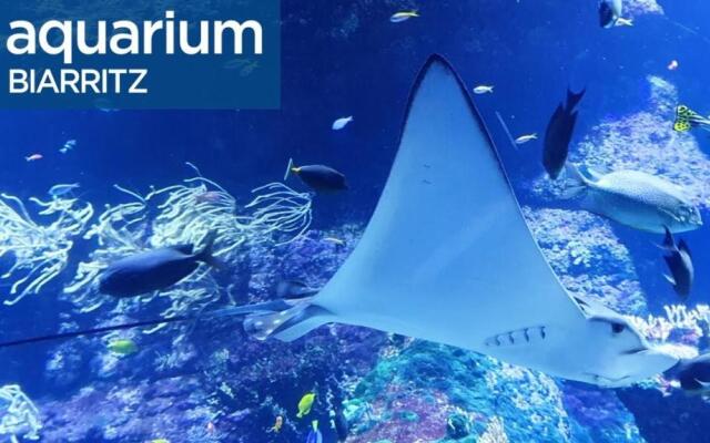 GRAND Appartement 85m2 centre ville de BIARRITZ 6 pers