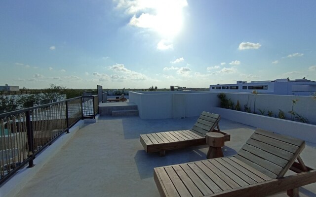 Wonderful studio Rooftop pool