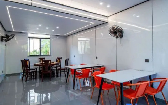 Front Garden and Back Residence