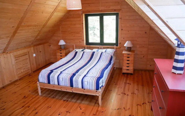 Wooden House Near the Baltic Sea