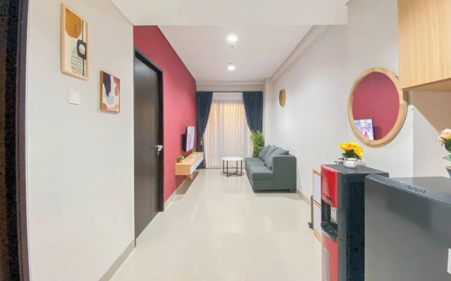 Pleasurable 1BR Apartment Patraland Amarta