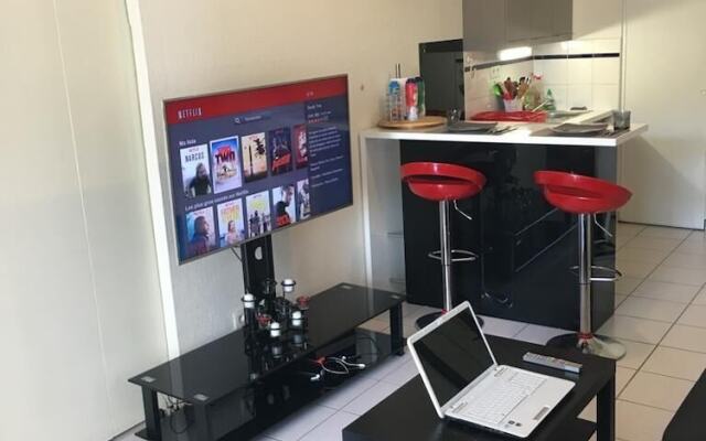 Appt Cosy Terrasse Parking CHU Mtp