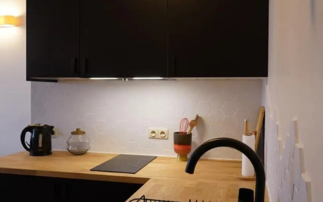 Apt in center of Ostende 20min from Bruges