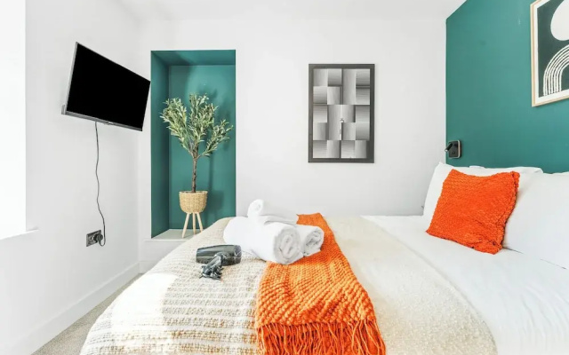 Boho Vista| Stylish Central1BR Flat in Cardiff Bay