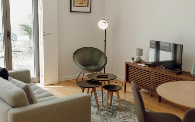 Courtyard Oporto Design Apartment C With Terrace