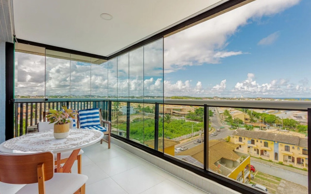 SM01 Moderno Apartamento a 350m do Mar