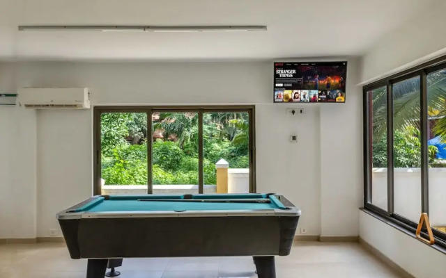 2BR w Pool Sauna 2km to Baga Calangute Beach