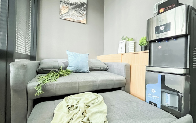 Urban Industrial Touch 1Br Apartment At The Smith Alam Sutera – Guest Rooms – Tangerang