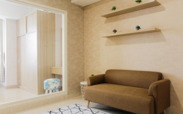 Comfy Modern 1BR at Skandinavia Apartment